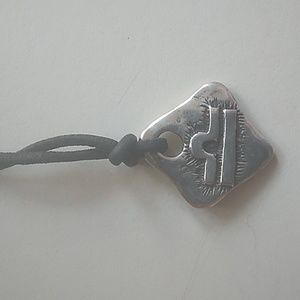 Silver Libra Pendant Necklace